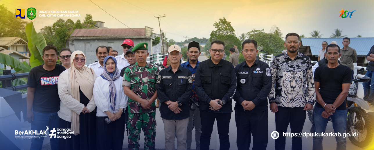 PERESMIAN JEMBATAN DI KEC. TENGGARONG SEBERANG